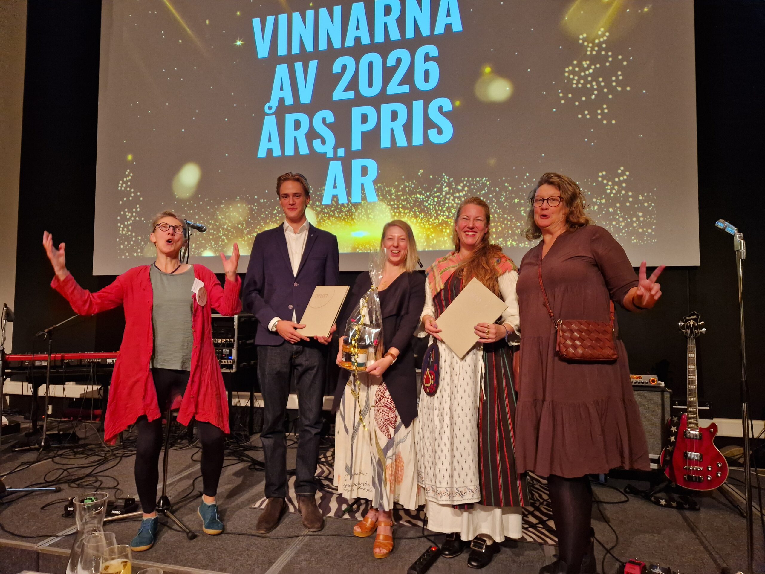 Vinnare Vinnarna i Årets Leader 2026 på scen tillsammans